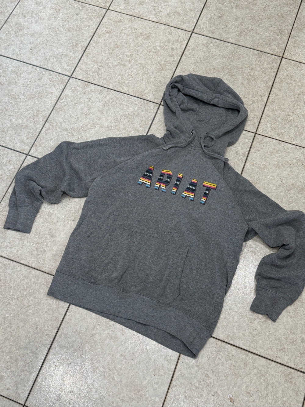 Ariat Womens Gray Hoodie